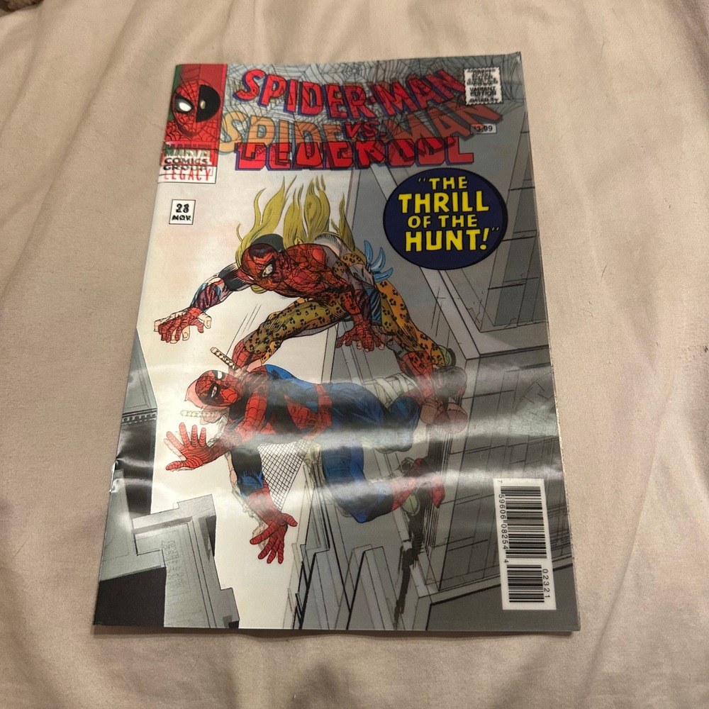 Marvel Spider-Man vs. Deadpool #23 Nov 2017 Marvel Legacy Thrill of the Hunt